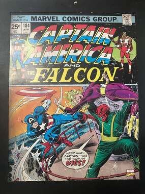 Captain America and the Falcon #184 (1975) The Red Skull is Back